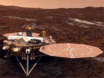 Американский зонд Phoenix совершил посадку на Марсе (ФОТО)