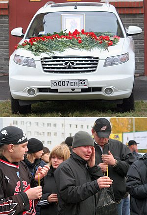 Омск простился с Алексеем Черепановым Омск простился с Алексеем Черепановым