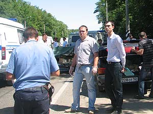 На трассе "Дон" расстреляли семью командира отряда СОБР На трассе "Дон" расстреляли семью командира отряда СОБР