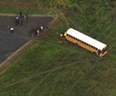 В США голый мужчина захватил школьный автобус