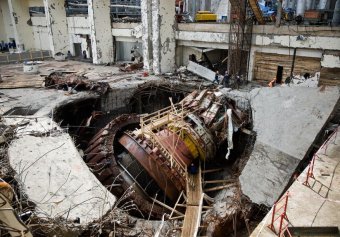 На Саяно-Шушенской ГЭС найдено тело возможного диверсанта На Саяно-Шушенской ГЭС найдено тело возможного диверсанта