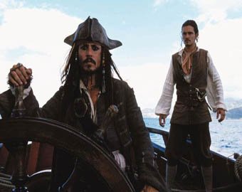 За участие в четвертых "Пиратах" Джонни Депп получит 33,6 миллиона долларов