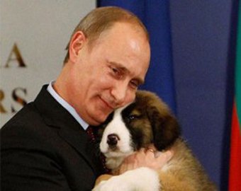 Путин выбрал имя щенку, которого подарил болгарский премьер (ФОТО)